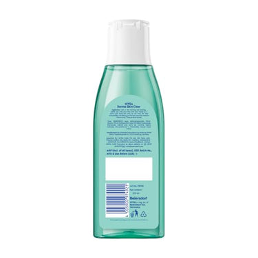 NIVEA Derma Skin Clear Toner (200ml), Cleansing and Hydrating Toner, Salicylic Acid Toner Enriched with Niacinamide to Rebalance the Skin and Remove Impurities, For Blemish-Prone Skin